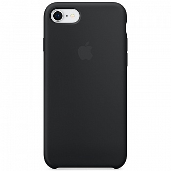 Apple Silicone Case для iPhone 8/7 черный