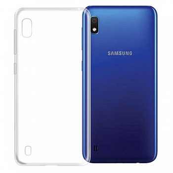 Чехол для телефона A-case для Samsung Galaxy A10 прозрачный