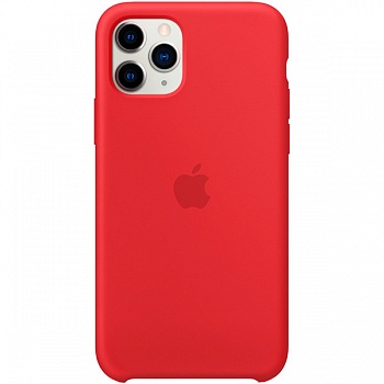 Чехол для IPhone 11 Pro Silicone Case - RED