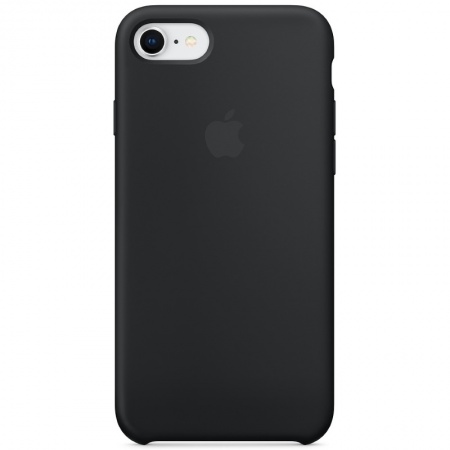 Apple Silicone Case для iPhone 8/7 черный