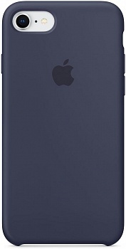 Apple Silicone Case для iPhone 8/7 синий
