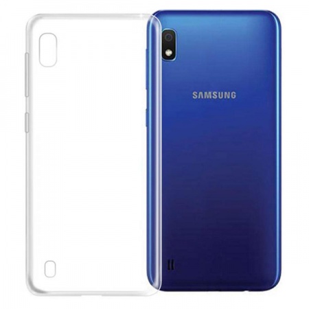 Чехол для телефона A-case для Samsung Galaxy A10 прозрачный