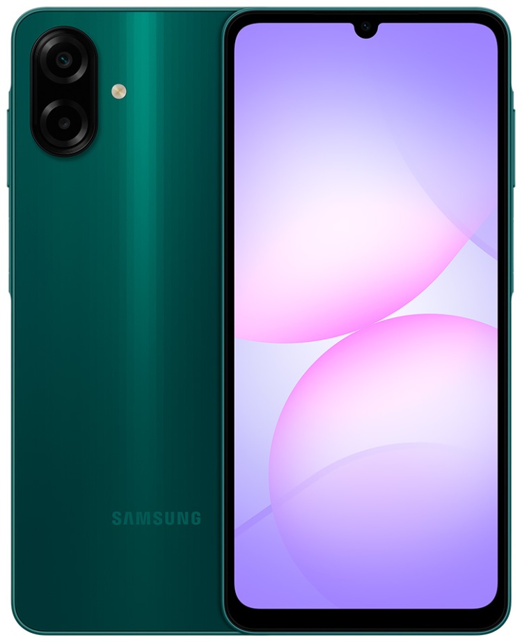 Смартфон Samsung Galaxy A07 6 ГБ/128 ГБ зеленый