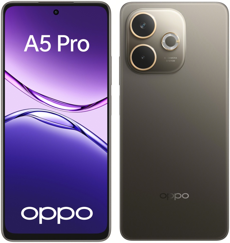 Смартфон OPPO A5 Pro 8 ГБ/128 ГБ коричневый