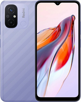 Смартфон Xiaomi Redmi 12C 4 ГБ/128 ГБ фиолетовый