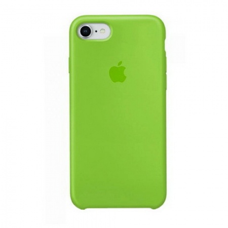 Apple Silicone Case для iPhone 8/7 зеленый