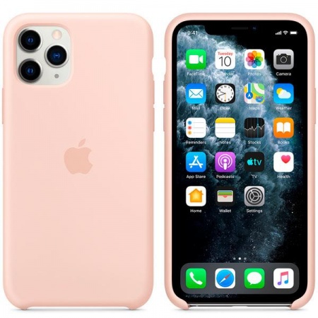 Чехол для IPhone 11 Pro Silicone Case - Pink Sand